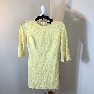 Forever21 women’s yellow dress size S